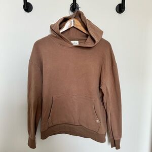 Azur Athletics hoodie - camel brown - large